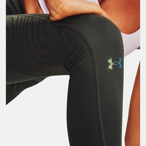 *NWT* Under Armour Women’s UA Rush ColdGear Jacquard Leggings Size M - Picture 4 of 8